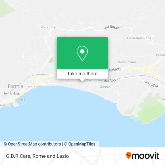 G.D.R.Cars map