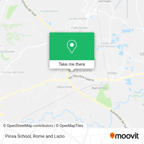 Pinsa School map