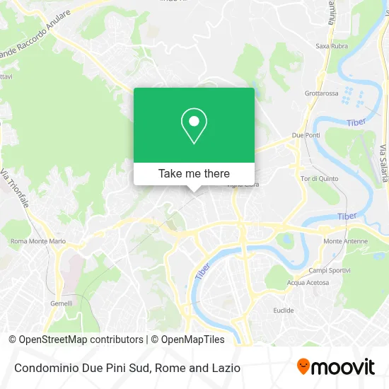 Condominio Due Pini Sud map