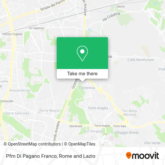 Pfm Di Pagano Franco map