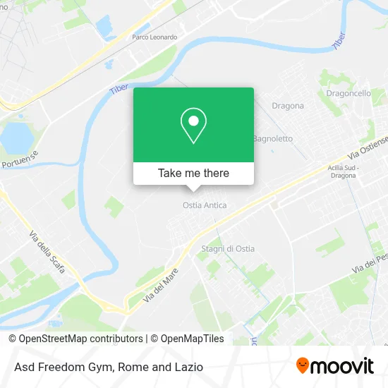 Asd Freedom Gym map