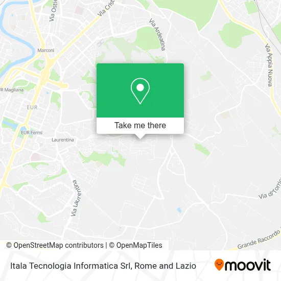 Itala Tecnologia Informatica Srl map