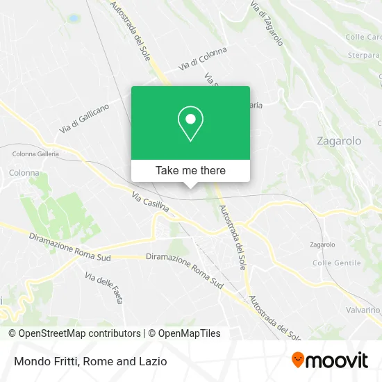 Mondo Fritti map