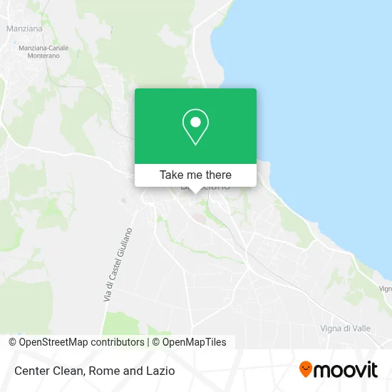 Center Clean map