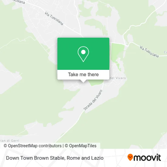 Down Town Brown Stable map
