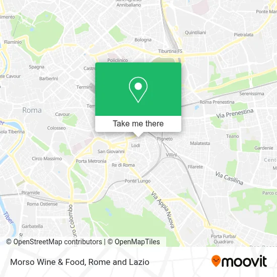 Morso Wine & Food map