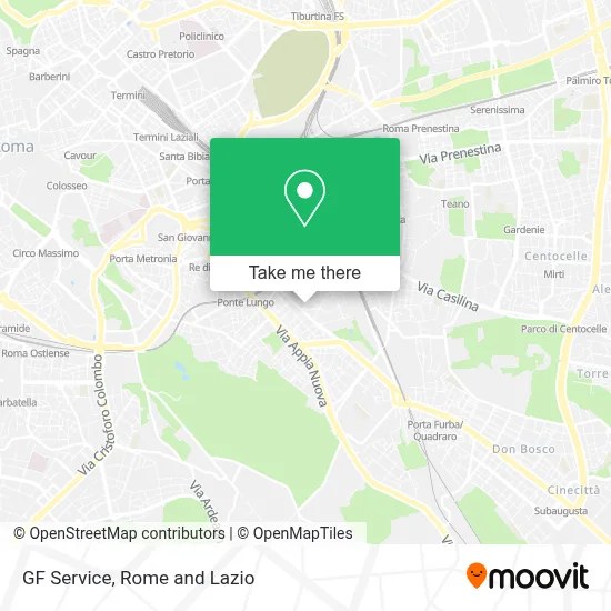GF Service map