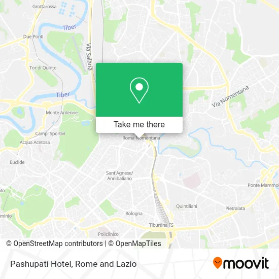 Pashupati Hotel map