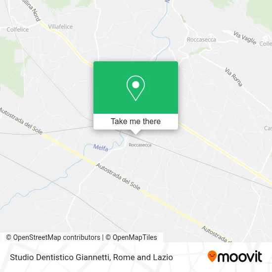 Studio Dentistico Giannetti map