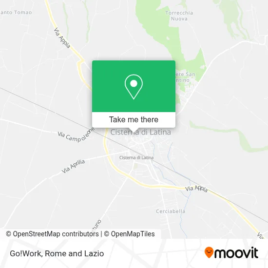 Go!Work map