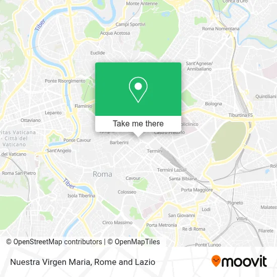 Nuestra Virgen Maria map