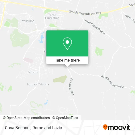 Casa Bonanni map