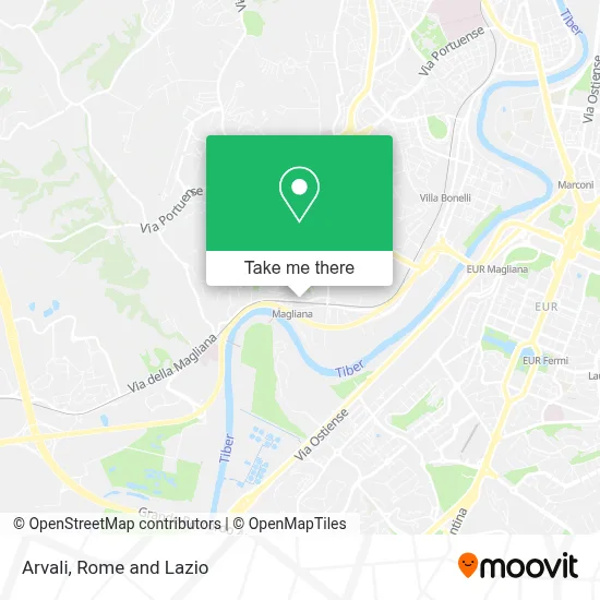 Arvali map