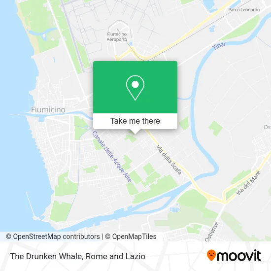 The Drunken Whale map