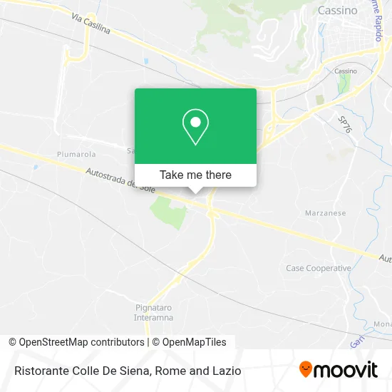 Ristorante Colle De Siena map