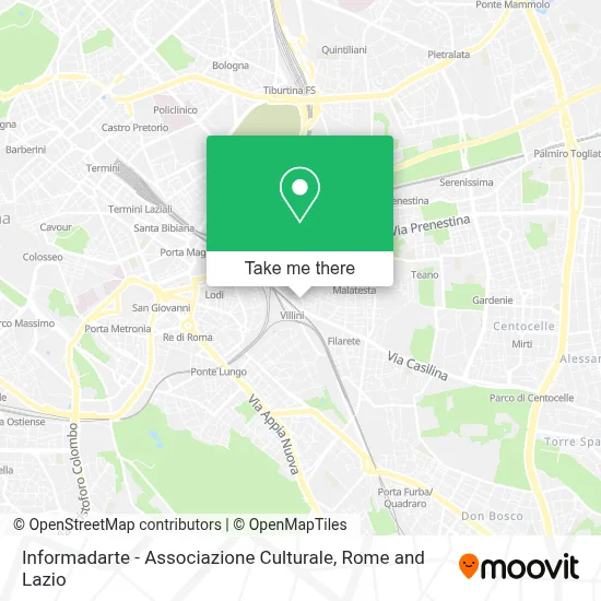 Informadarte - Associazione Culturale map