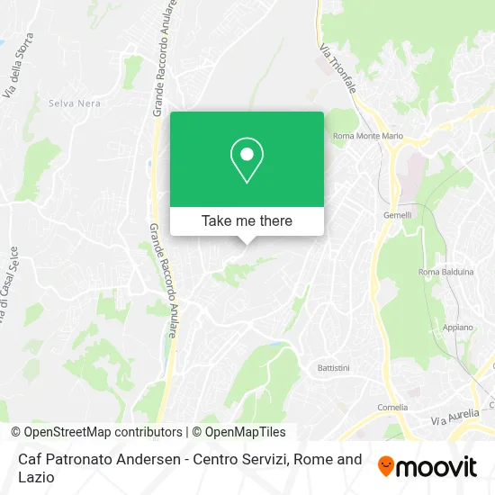 Caf Patronato Andersen - Centro Servizi map