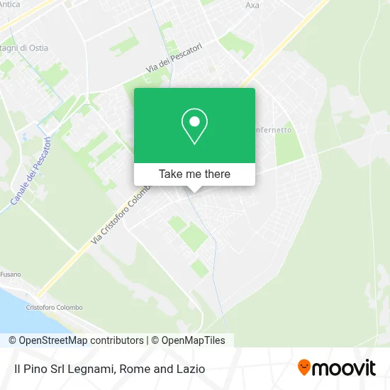 Il Pino Srl Legnami map