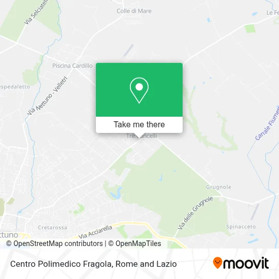 Centro Polimedico Fragola map