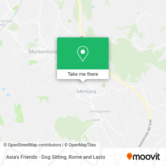 Asia's Friends - Dog Sitting map