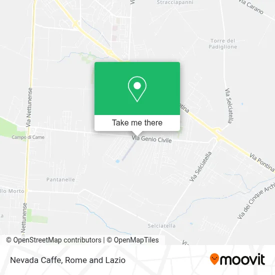 Nevada Caffe map