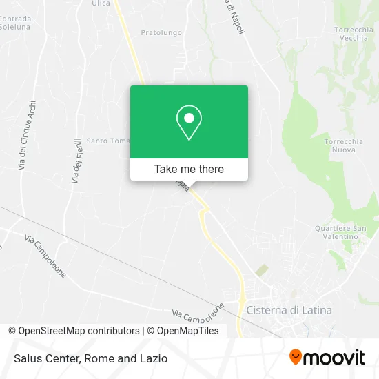 Salus Center map