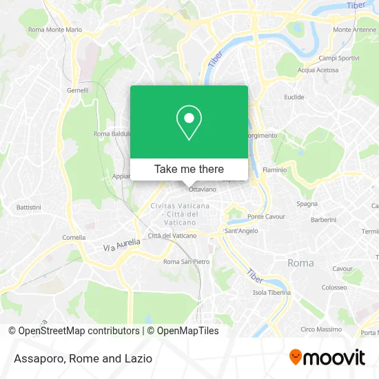 Assaporo map