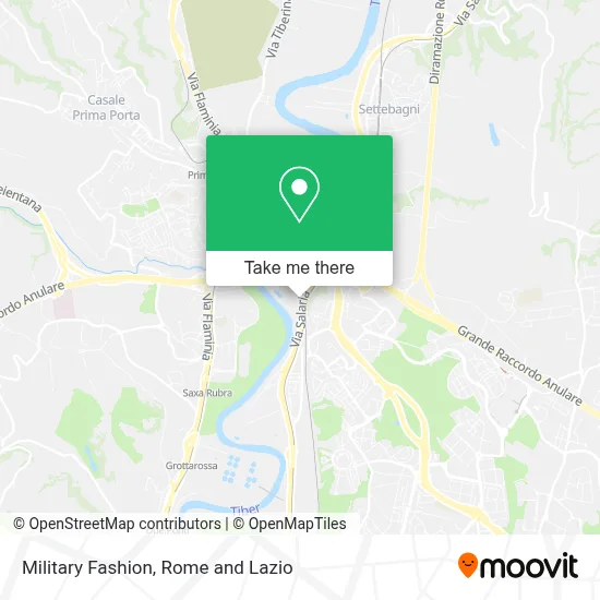 Military Fashion map