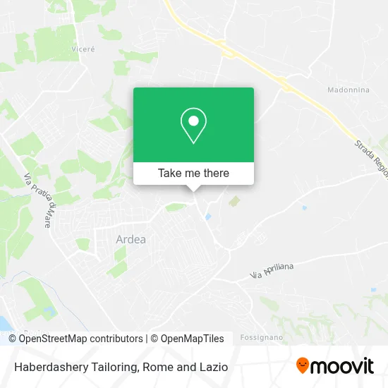 Haberdashery Tailoring map