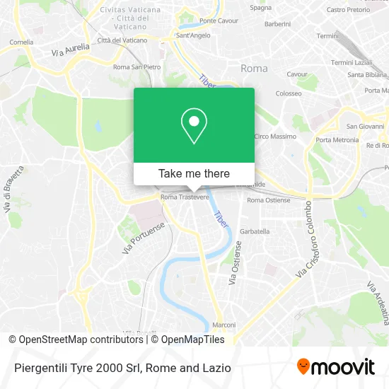 Piergentili Tyre 2000 Srl map