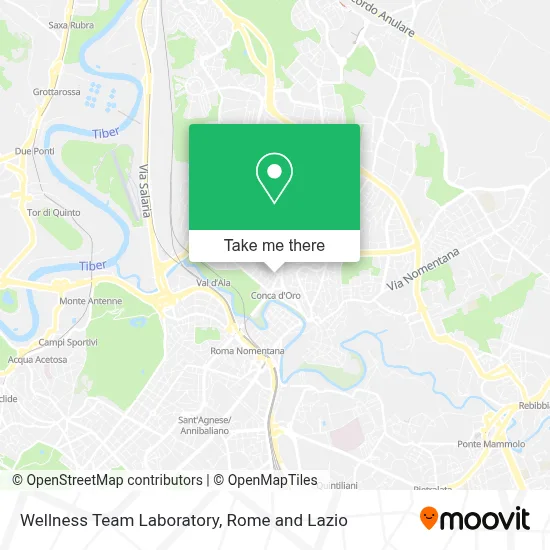 Wellness Team Laboratory map