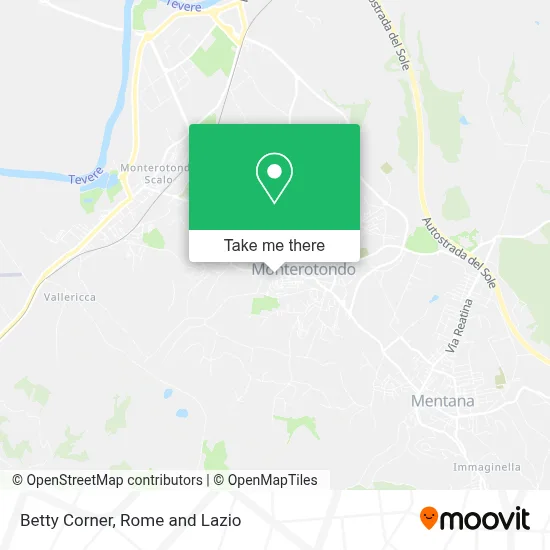 Betty Corner map