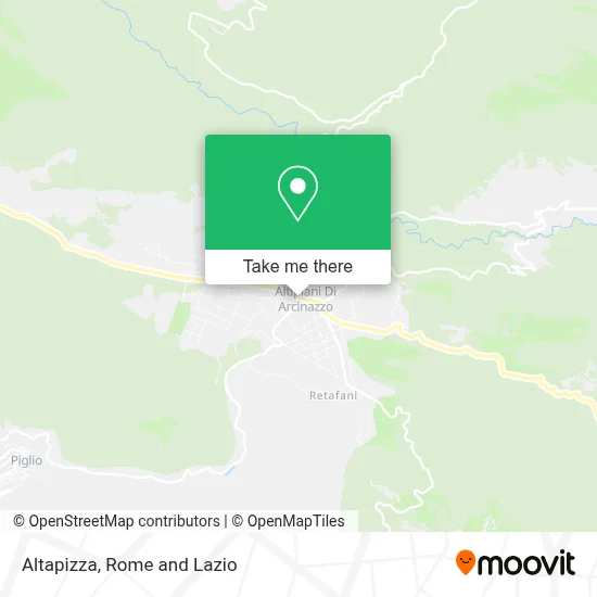 Altapizza map