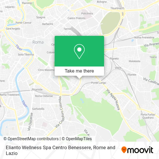 Elianto Wellness Spa Centro Benessere map