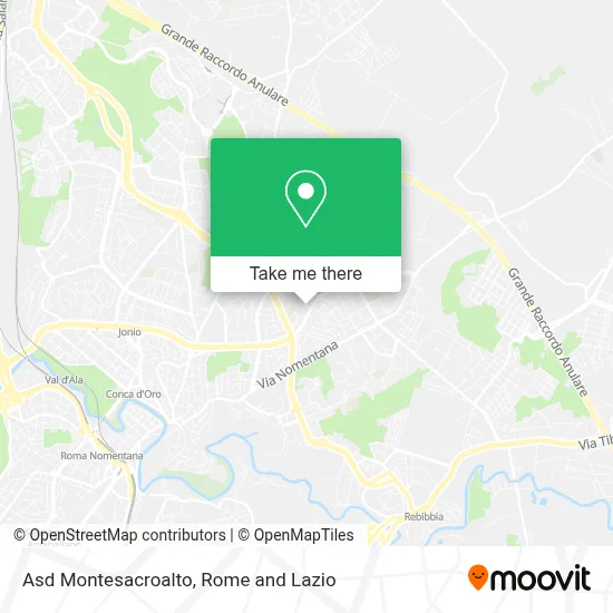 Asd  Montesacroalto map