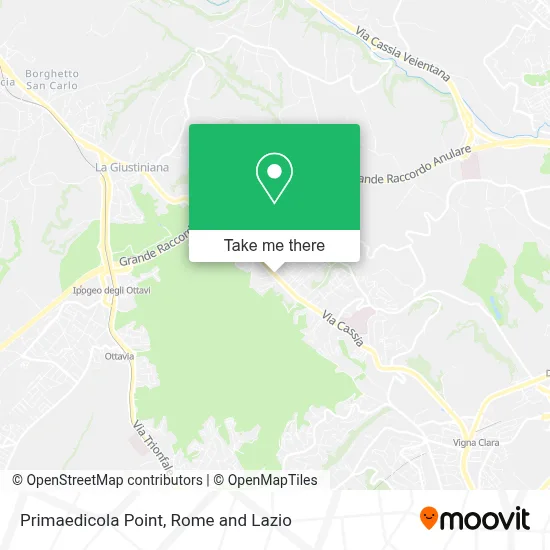 Primaedicola Point map
