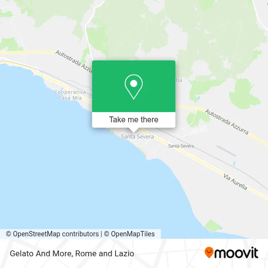 Gelato And More map