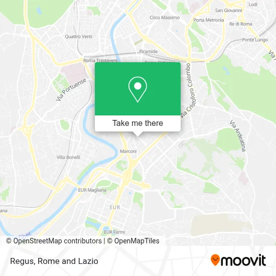 Regus map