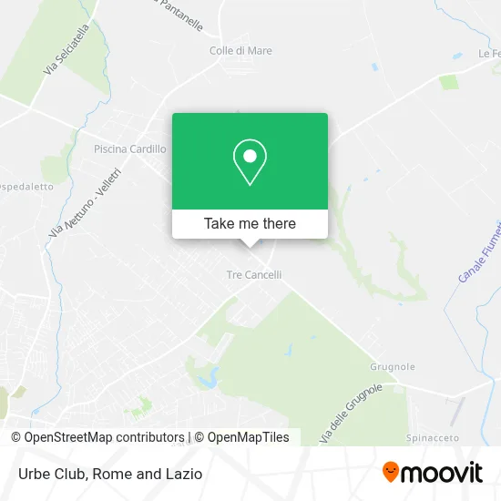 Urbe Club map
