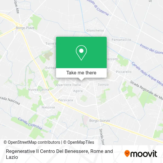 Regenerative Il Centro Del Benessere map