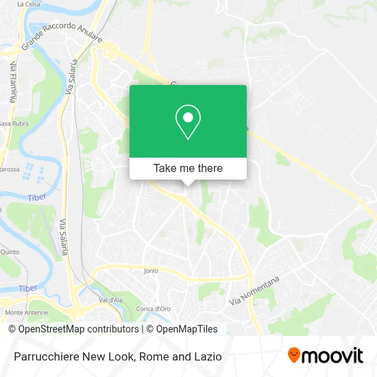 Parrucchiere New Look map