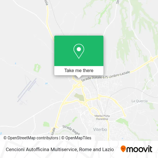 Cencioni Autofficina Multiservice map