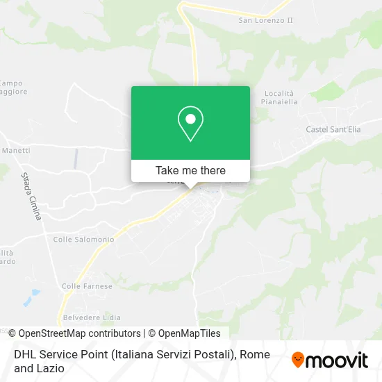 DHL Service Point (Italiana Servizi Postali) map