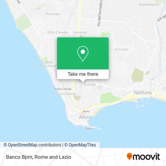 Banco Bpm map