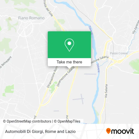 Automobili Di Giorgi map