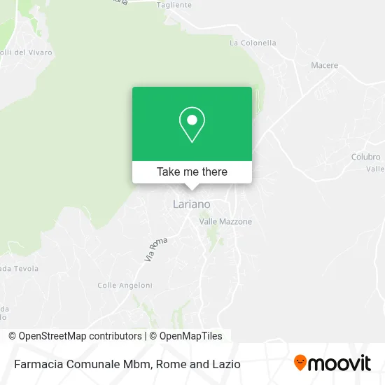Farmacia Comunale Mbm map