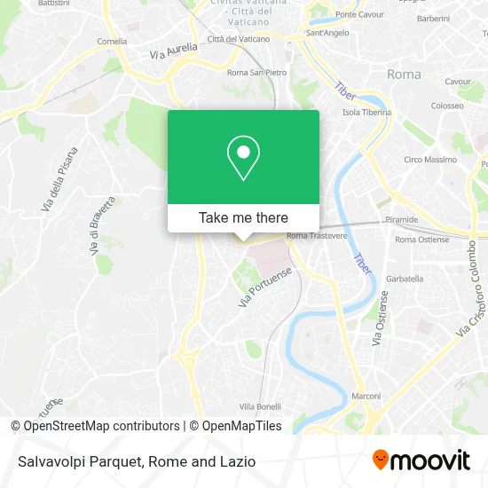 Salvavolpi Parquet map