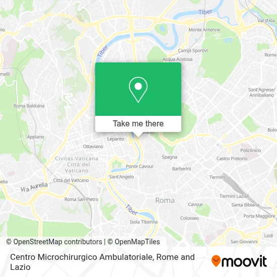 Centro Microchirurgico Ambulatoriale map