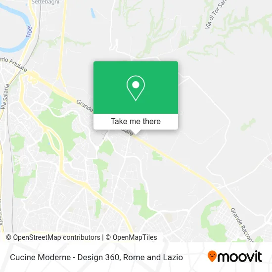 Cucine Moderne - Design 360 map