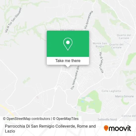 Parrocchia Di San Remigio Colleverde map